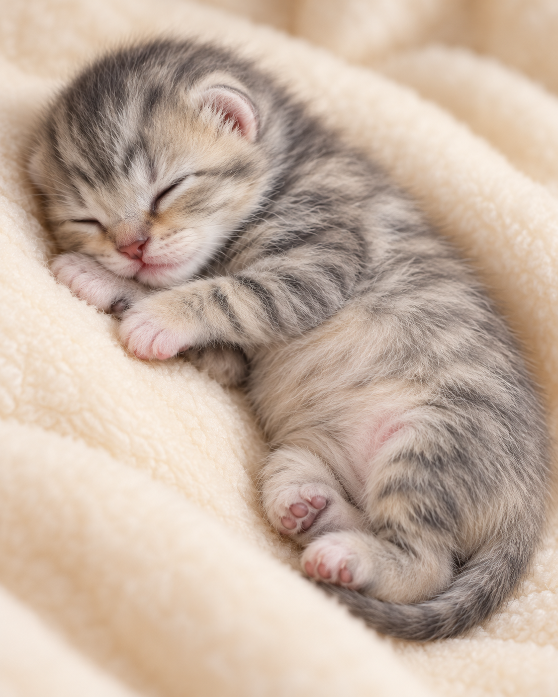 Cookie, Blue Cream Tabby British Shorthair kitten at Meowtelier Singapore